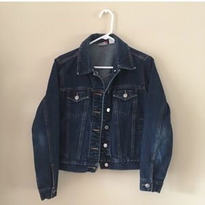 ARIZONA JEANS CO Dark Wash Denim Jean Jacket